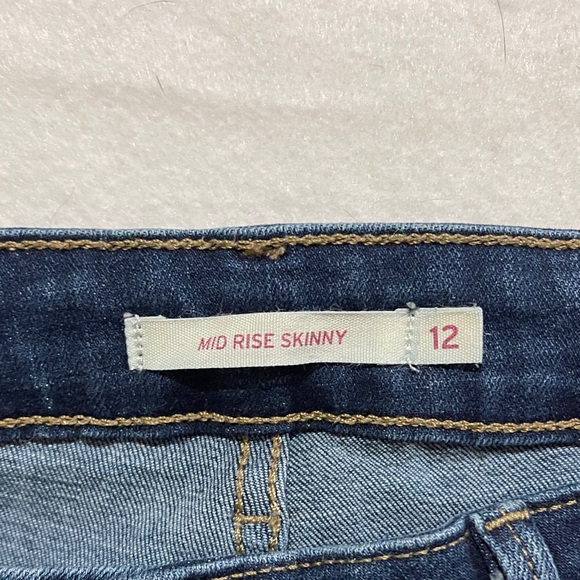Levi's Dark Blue Women's Skinny Jeans size 12 - Picture 7 of 11